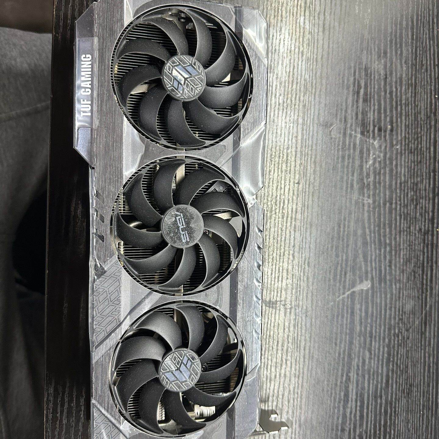 华硕  TUF  RTX 3060 Ti电脑独立显卡。非矿。议价