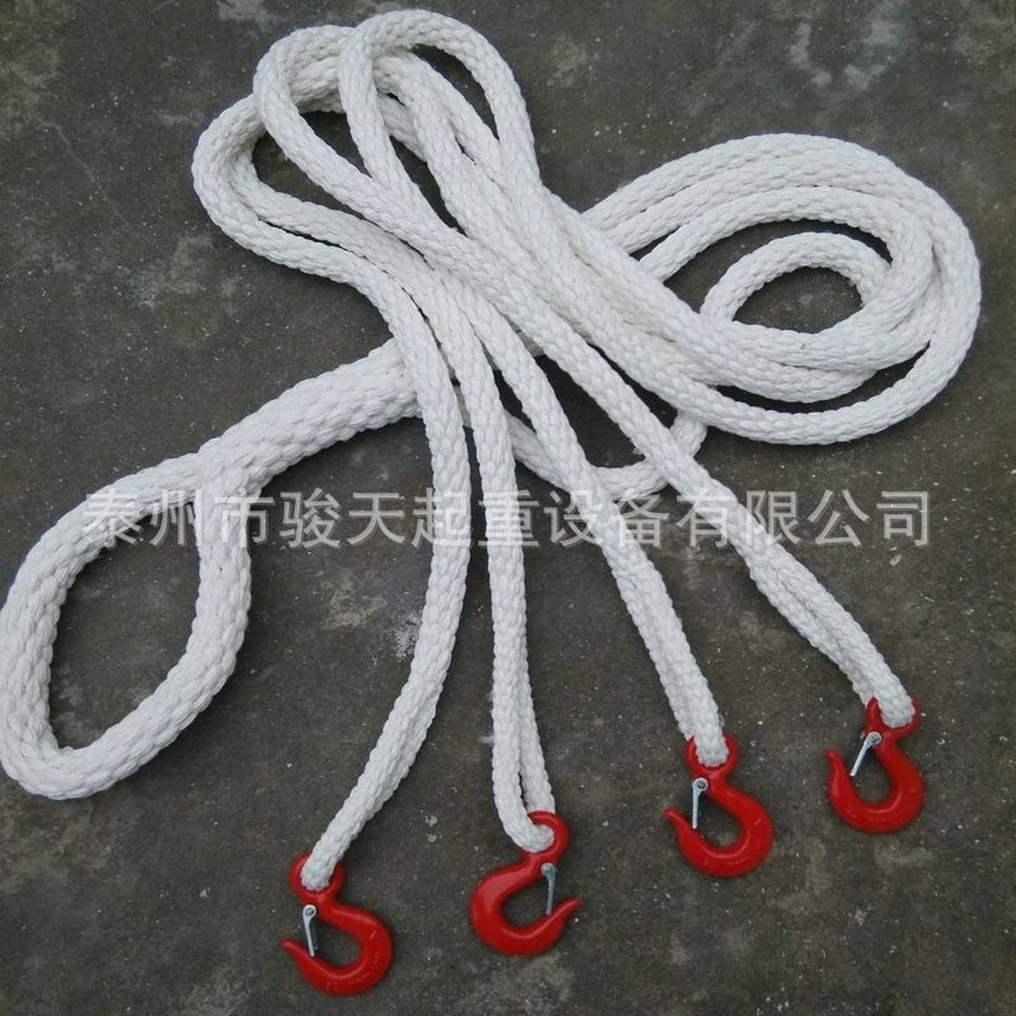 4钩尼龙吊绳6t3m起重吊装绳6t2m高强尼龙吊装绳