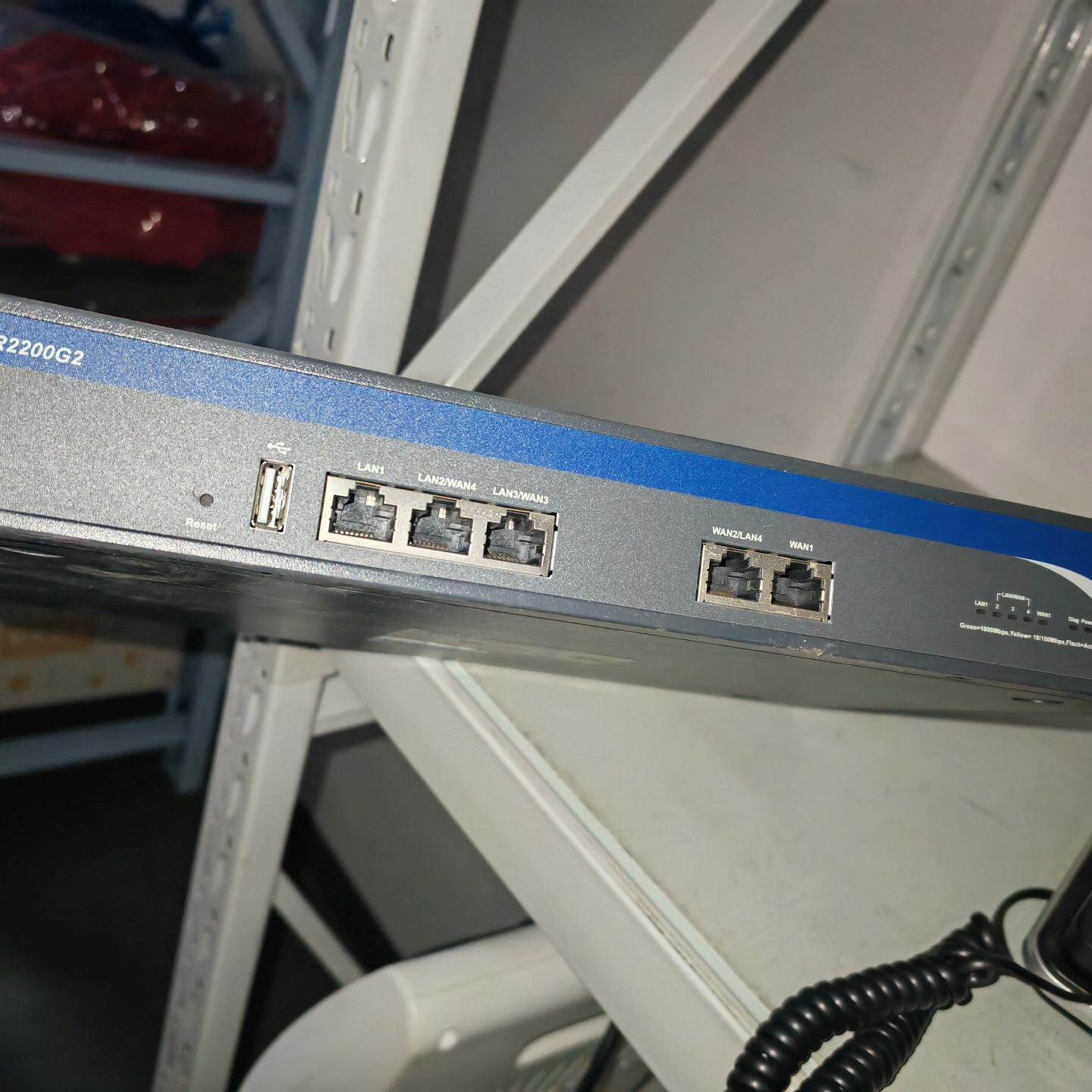 出H3C ER2200G2企业级路由器，全千兆接口，双WAN 口，支持AP管理