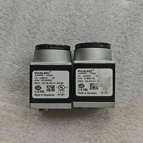 询价BASLER工业相机acA640-120gc巴斯勒彩色工业