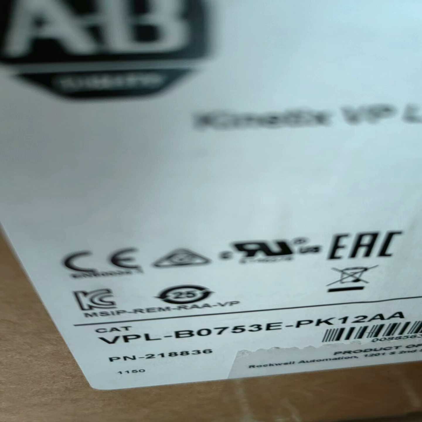 【议价】VPL-B0753E-PK12AA罗克韦尔伺服电机适用