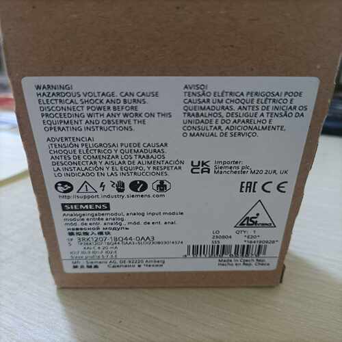 配件3RK1207-1BQ44-0AA3西门子紧凑模块全新原装正品现货议价