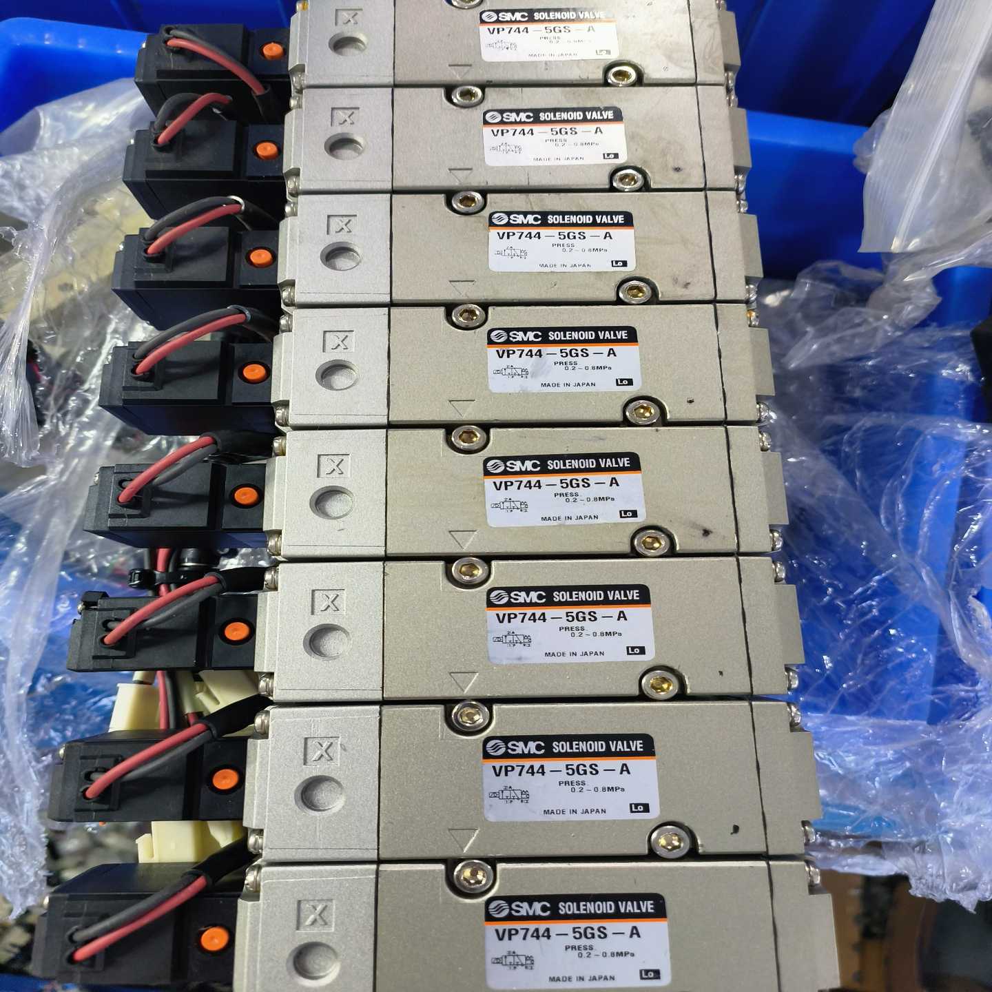 VP744-5GS-A原装SMC拆机电磁阀功能完好数--议价商品