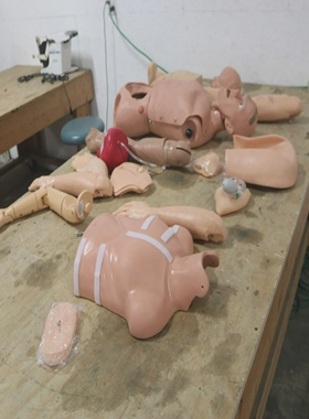 SIMMAN西曼飞行员训练人体零件