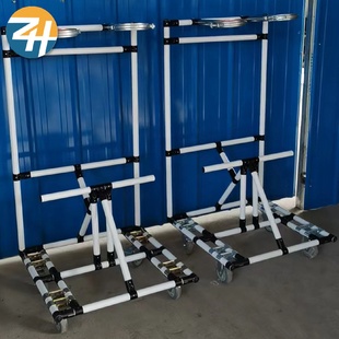 厂家批发车间线棒器身暂存车线棒料架复合精益管器身流转车