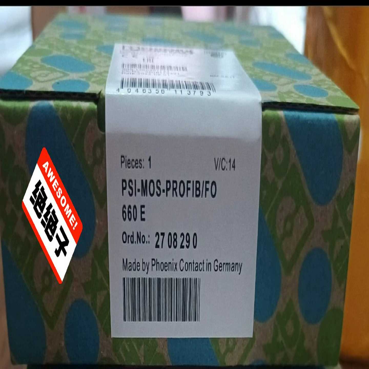 全新菲尼克斯PSI-MOS-PROFIB/FO660E，--议价商品