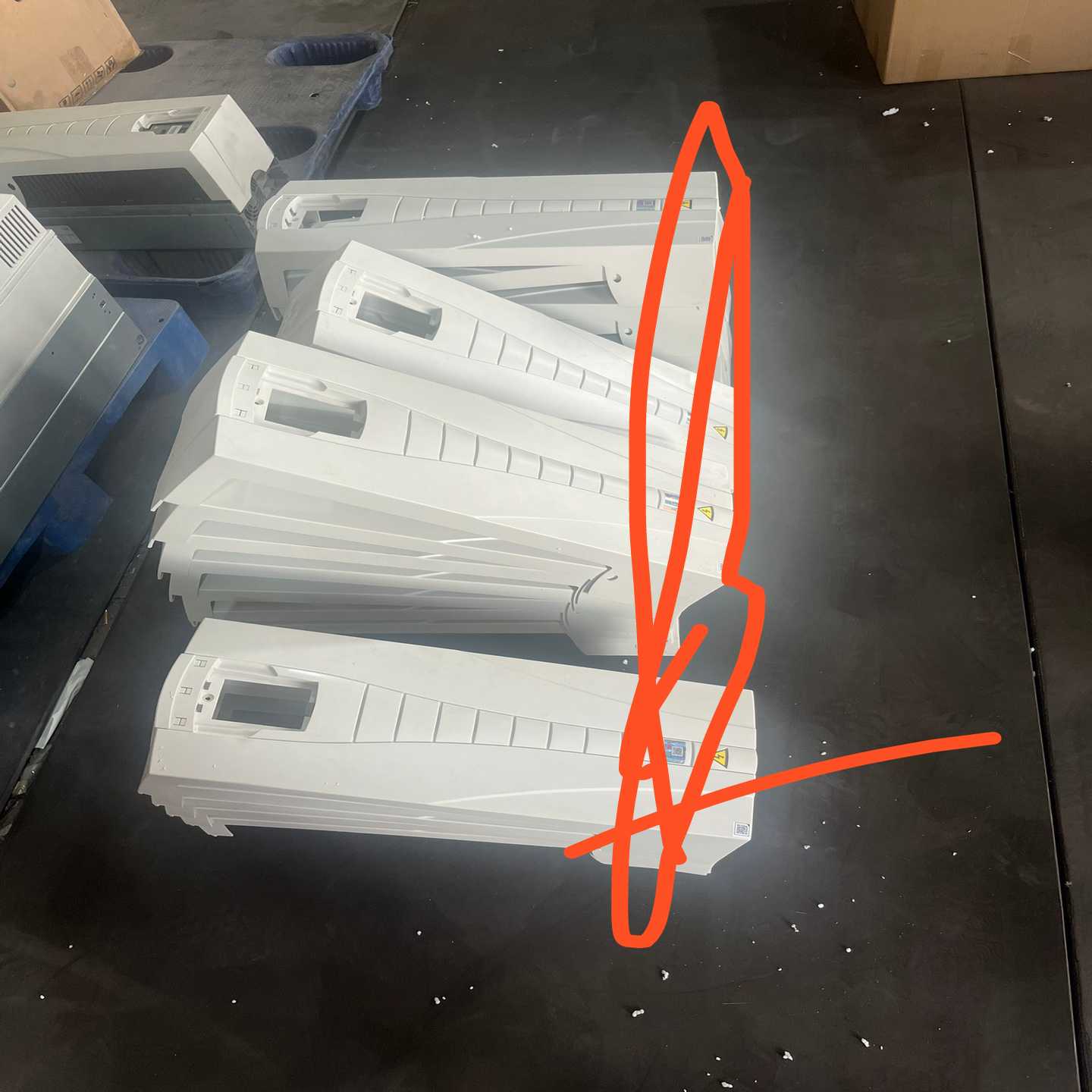 【请询价】拆机ABB变频器 ACS510 550 白色外壳  11KW