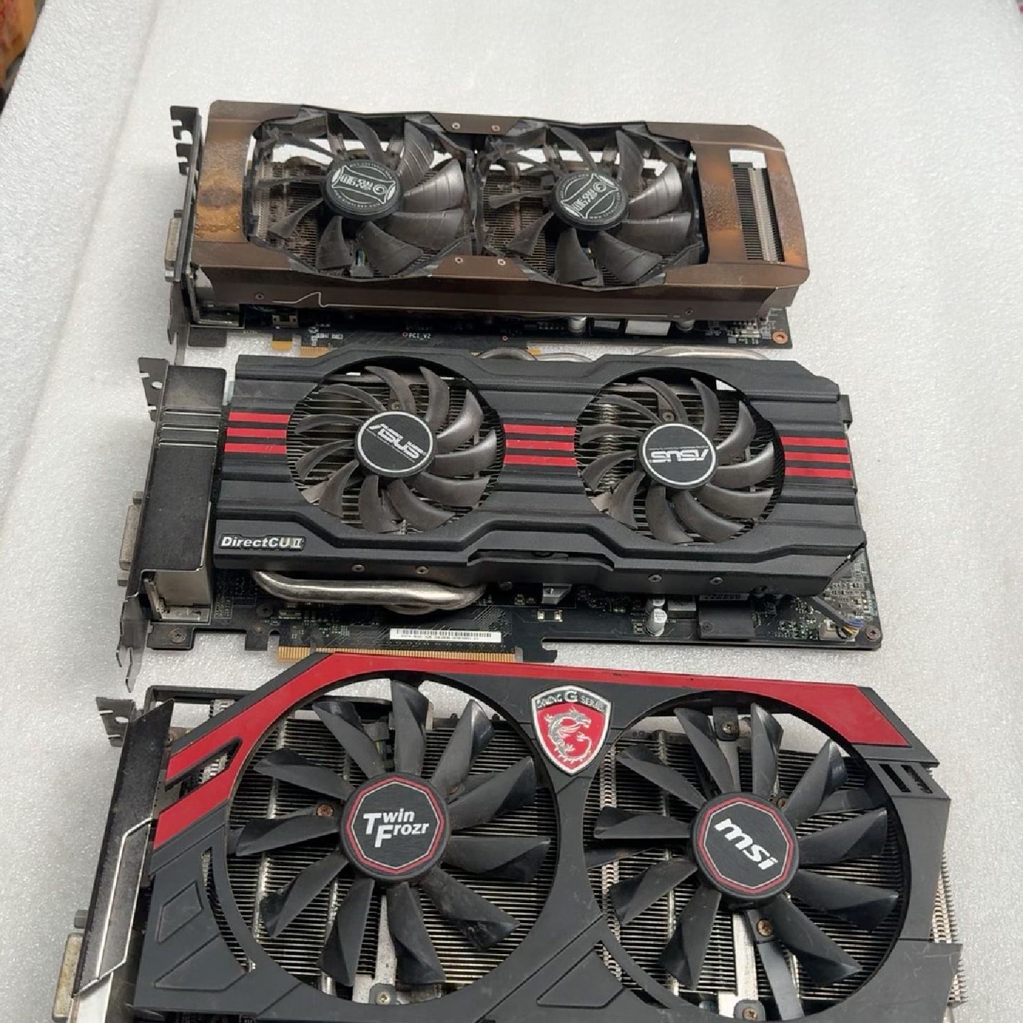 包邮3片 原装拆机 GTX770 2G 显卡--议价商品