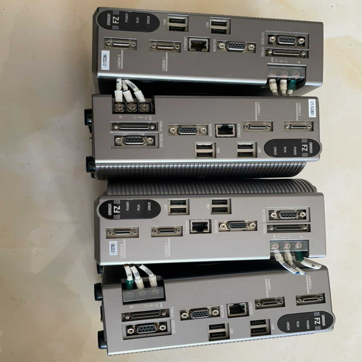 询价omron欧姆龙正品视觉系统主机图像传感器传感器，FZ3-