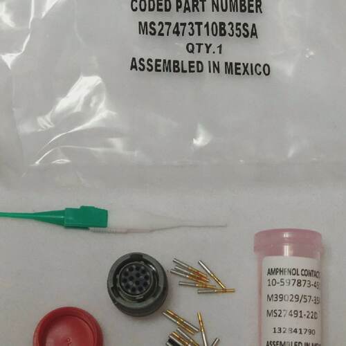 LOT X21 Amphenol Aerospace MS27473T10B35SA Circular MIL Spec