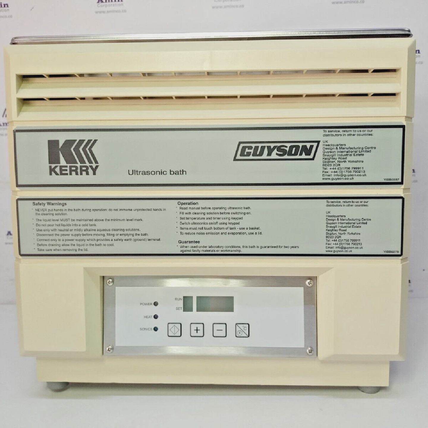Guyson Kerry MKC6 Ultrasonic Cleaner Bath  NEW - 实物图