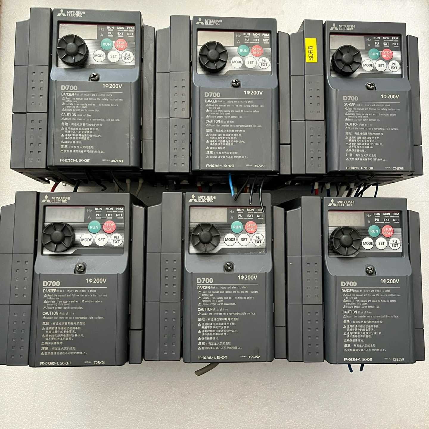 三菱变频器FR-D720S-1.5K-CHT单相200V--议价商品