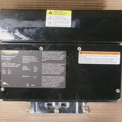 NEW Square D PowerPact SL SL1200P6 3 Pole 1200 Amp 600V Sub