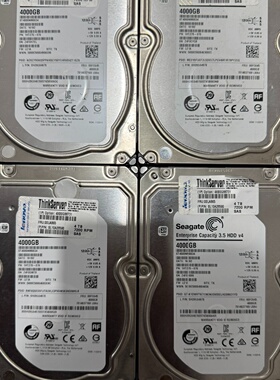 希捷ST4000NM00344T企业级SAS硬盘-议价