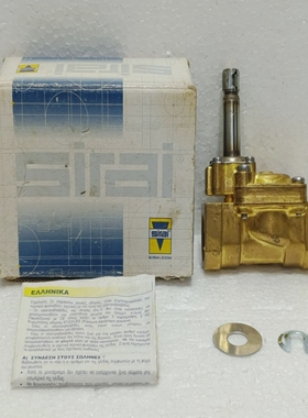 SIRAIL180B31M7电磁阀1/2英寸NC黄铜无线圈隔膜先导阀