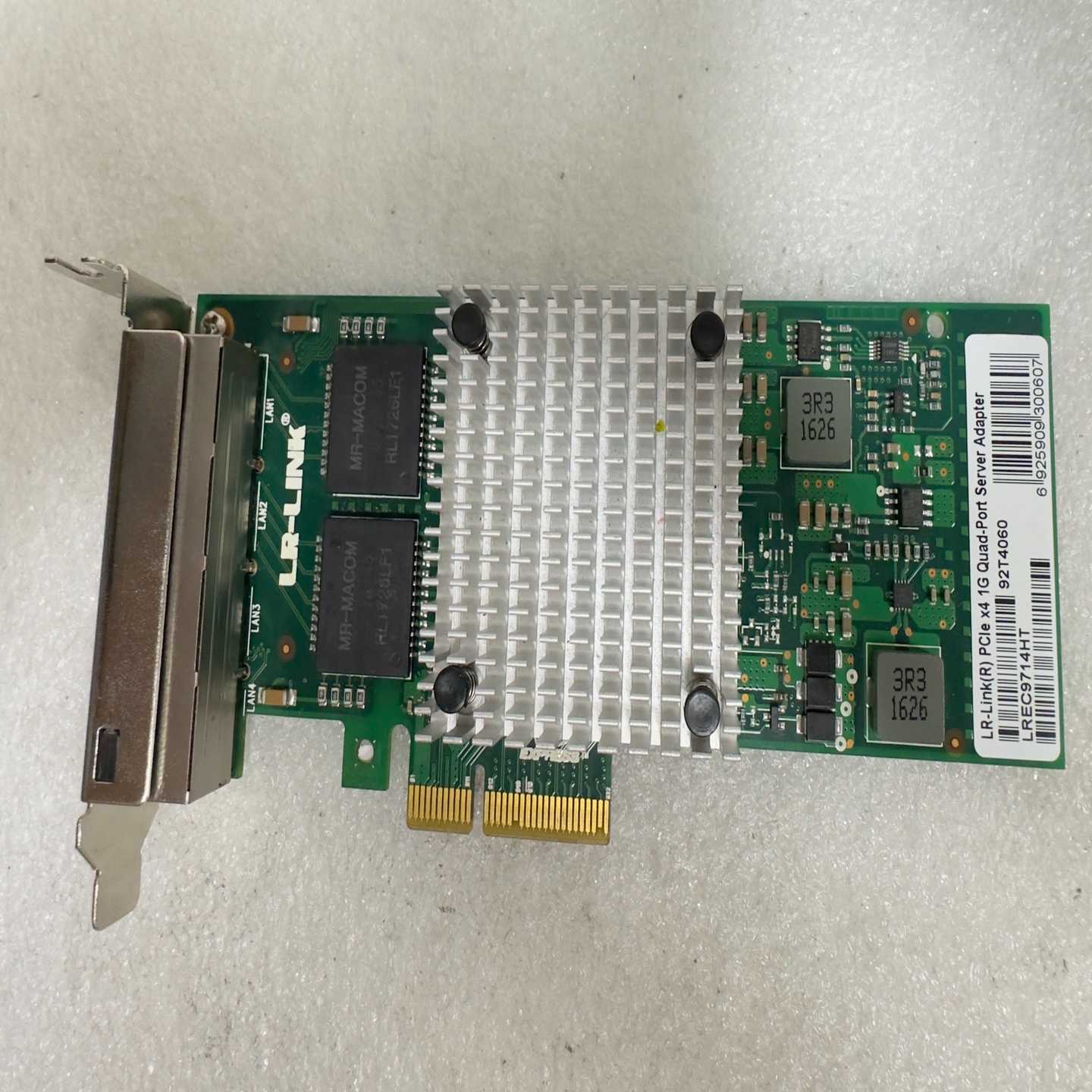 联瑞PCI-ex4英特尔IntelI350千兆网卡相机采集卡-询价客服