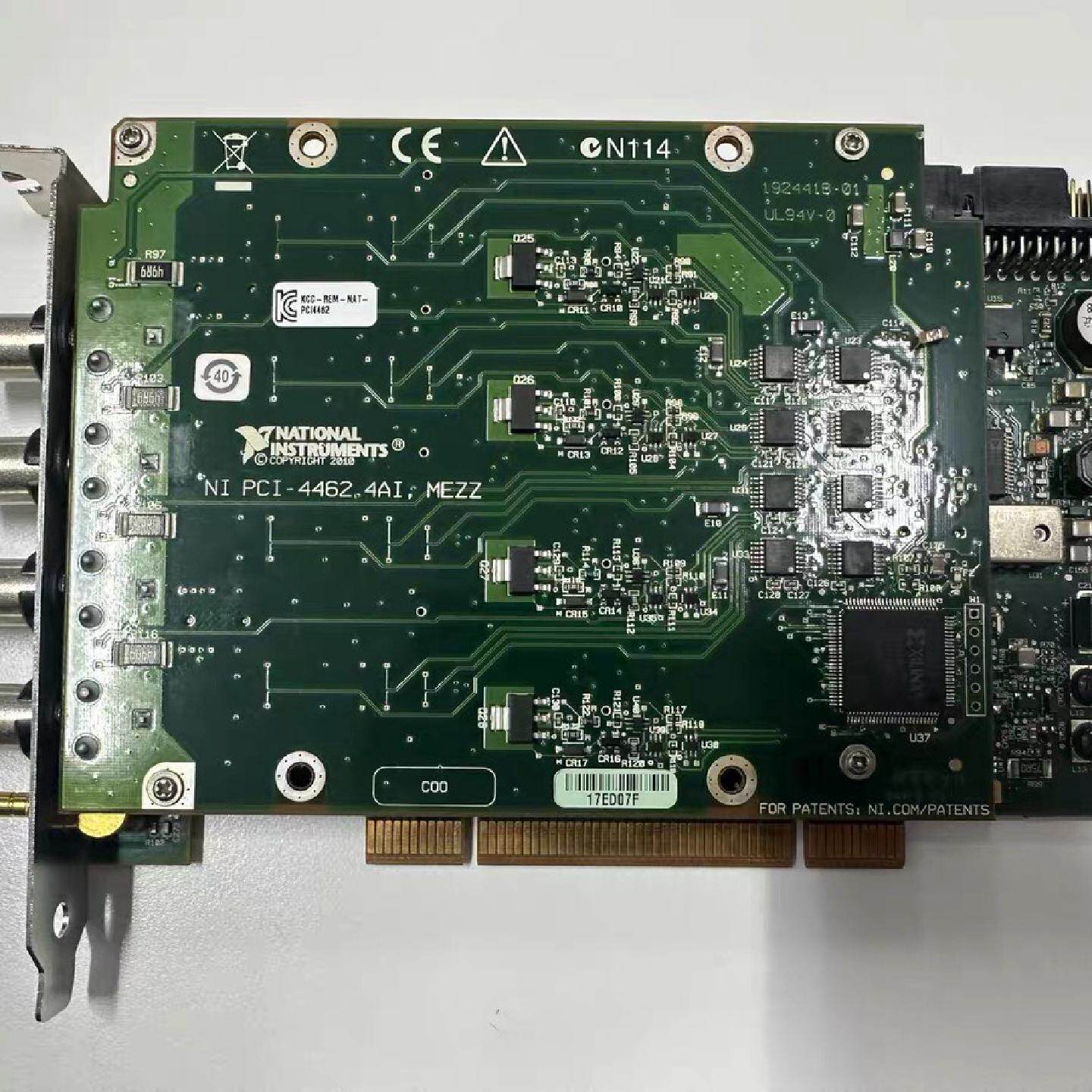 议价--NI PCI-4462数据采集卡，原装正品，4路模拟输入，支