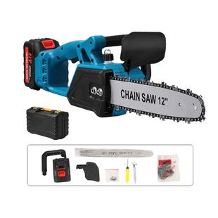 10寸12寸电锯锯木头锂电电链锯无刷多功能修枝锯园林工具外贸