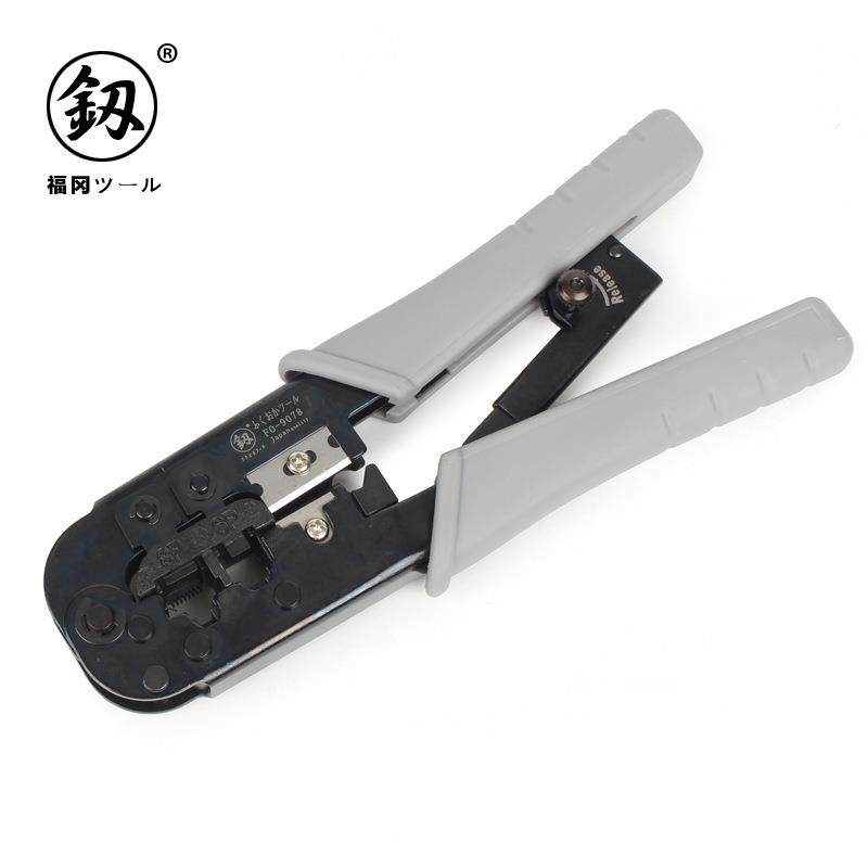 供应福冈工具网络水晶头压着钳电话网线端子压接压线钳子8p6p
