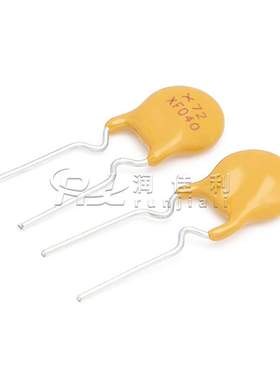 RXEF040 72V 0.4A PPTC直插自恢复保险丝400MA X72XF040