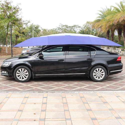 汽车遮阳伞车顶折叠全自动太阳能遮阳防晒隔热无线遥控伞家用SUV