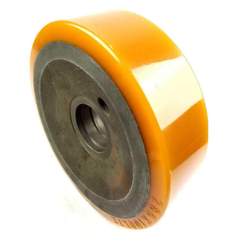 电动叉车轮毂林德R14R16R20载重轮285X100前移式叉车前轮载重轮