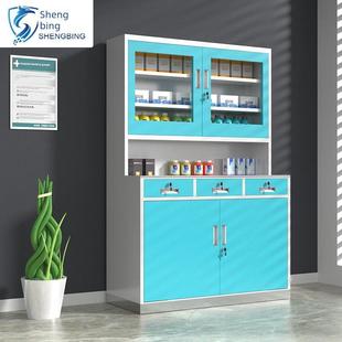 诊所西药柜处置台医院不锈钢无菌药品柜医药柜治疗室工作台诊疗台