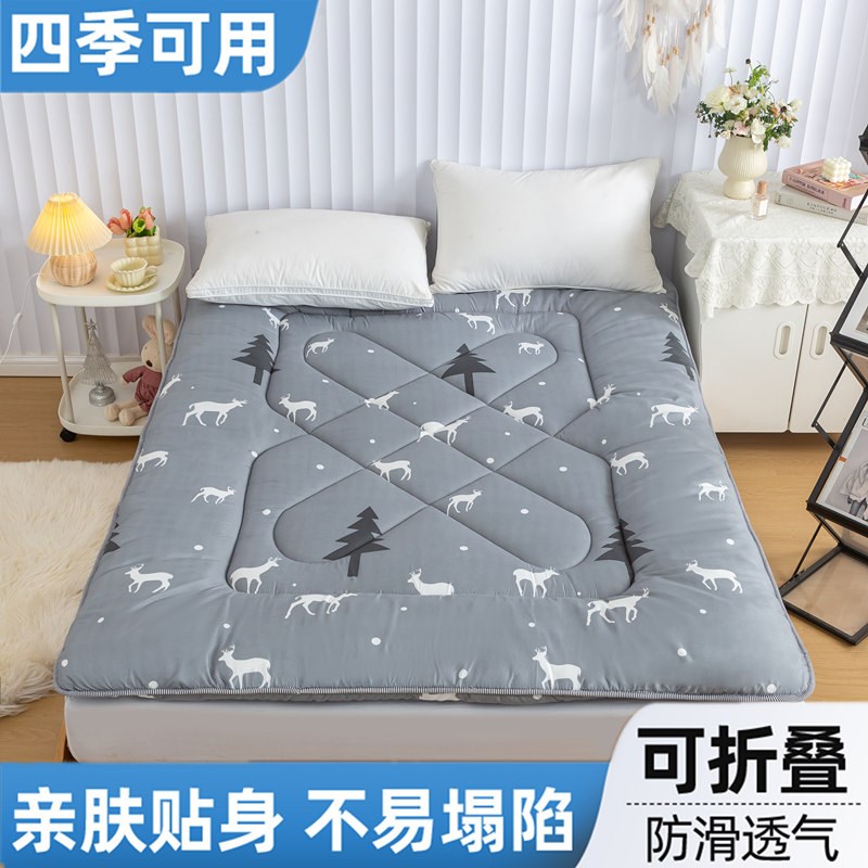 加厚榻榻米床垫床褥子可折叠软垫被褥1.5mx1.8x2.0x2x2.2米床家用