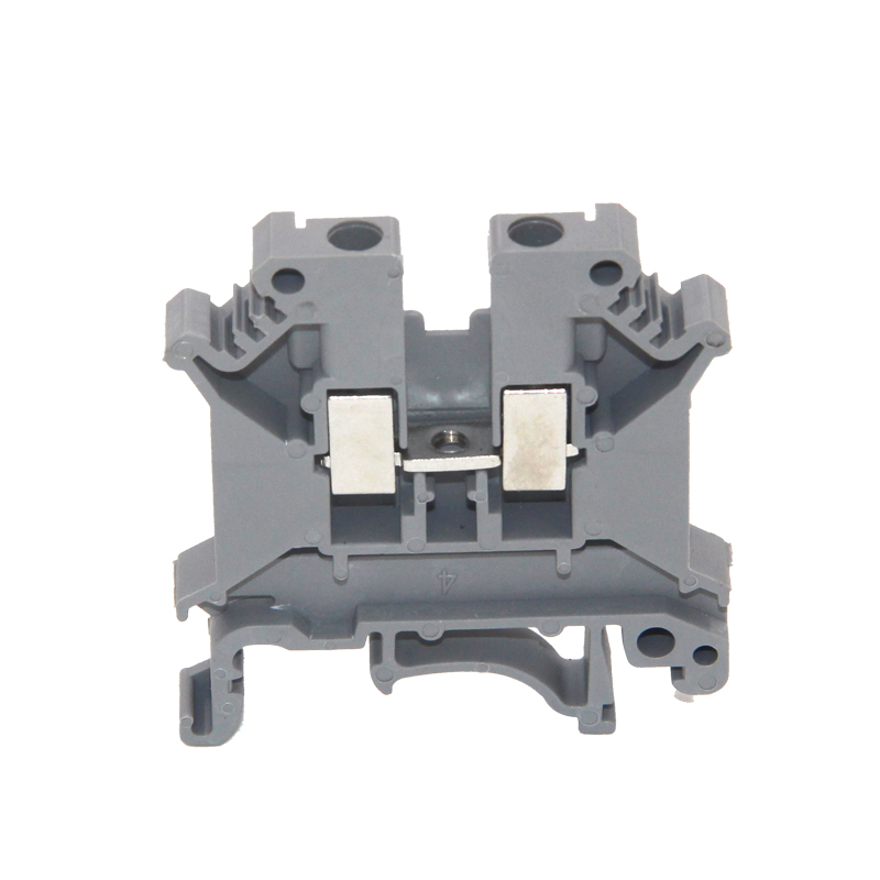 UK5N导轨式电压端子排2.5N3N5N6N10N 阻燃接线端子排端子排