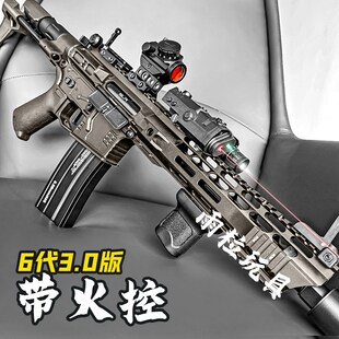 火控博涵SLR3.0六代玩具枪仿真男孩电动连发m416金属成人发射器