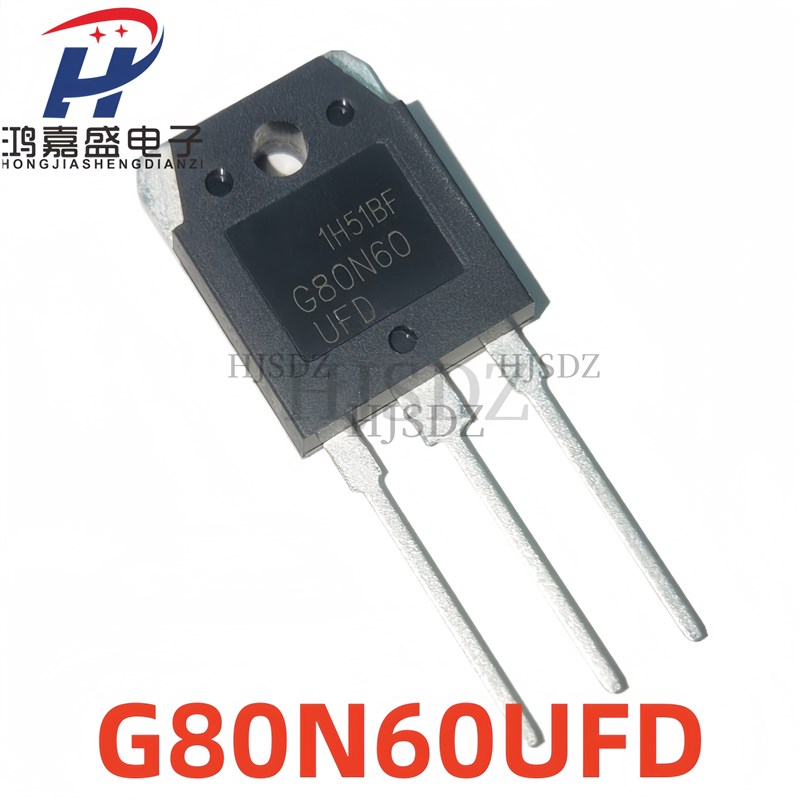 G80N60 全新进口 G80N60UFD 场效应IGBT管 80A 600V TO-3P 三极管