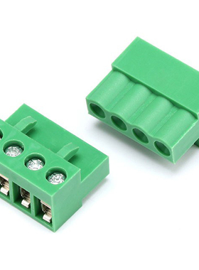 HT5.08-2/3/4/5/6/8-12P插拔式接线端子5.08mm弯直针座插头接插件