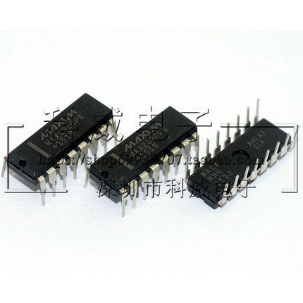 MAXIM/美信/MAX232CPE  DIP-16 接口收发器芯片IC 直插下单请咨询