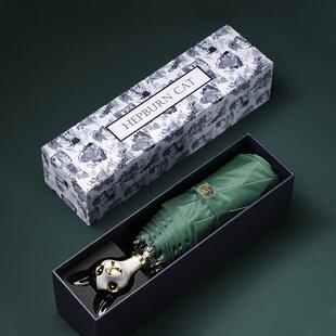 赫本高端伞法式小洋伞防晒伞遮阳伞遮阳伞2021年新款紫外线 线女