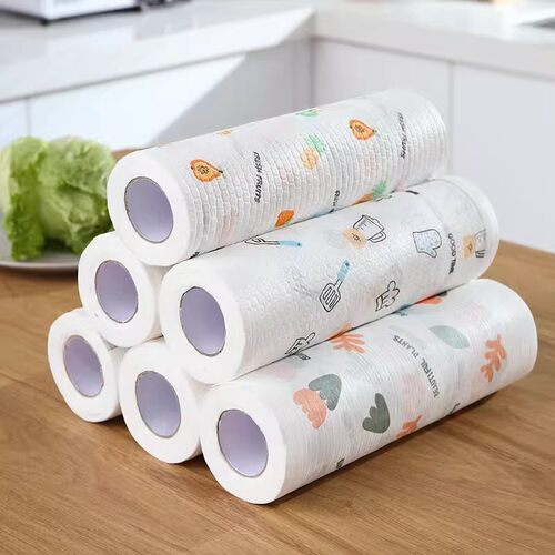一次性干湿两用厨房吸水抹布