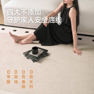 复古可机洗卧室免洗可擦家用沙发茶几地垫 可拆洗地毯客厅2024新款