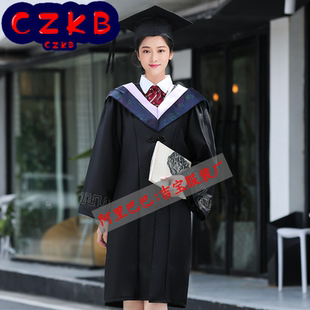 学士服大学生男女毕业礼服硕士服理科成人工科农科理科学士服