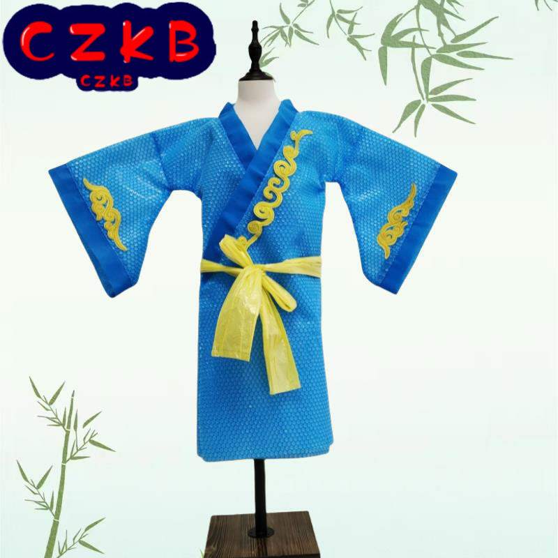 环保服装儿童时装秀古装汉服女童