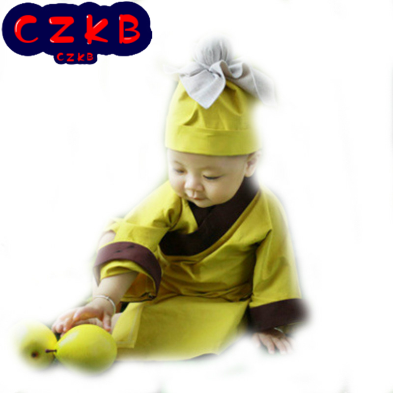 新款六一儿童古装孔融让梨表演服