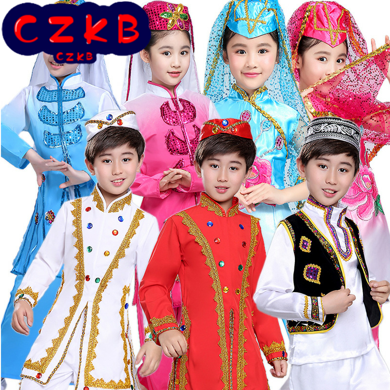 东乡族保安族撒拉族乌兹别克服装