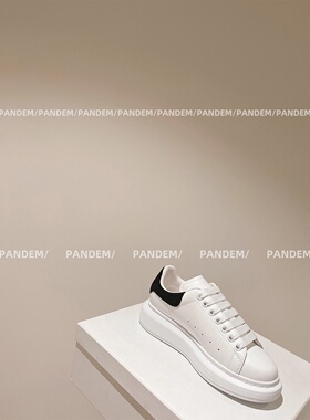 PANDEM 限定礼盒包装！小白鞋女2025新款真皮厚底增高休闲鞋