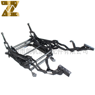 家具五金功能沙发椅椅铁架前后摇摆躺椅铁架手动控制太空舱椅底座