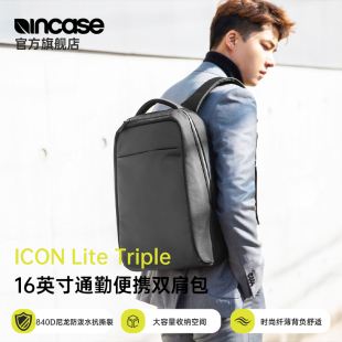 ProM4 通勤出游商务旅行电脑包苹果MacBook 3Air联想笔记本电脑背包16英寸大容量双肩包 ICON男女时尚 INCASE
