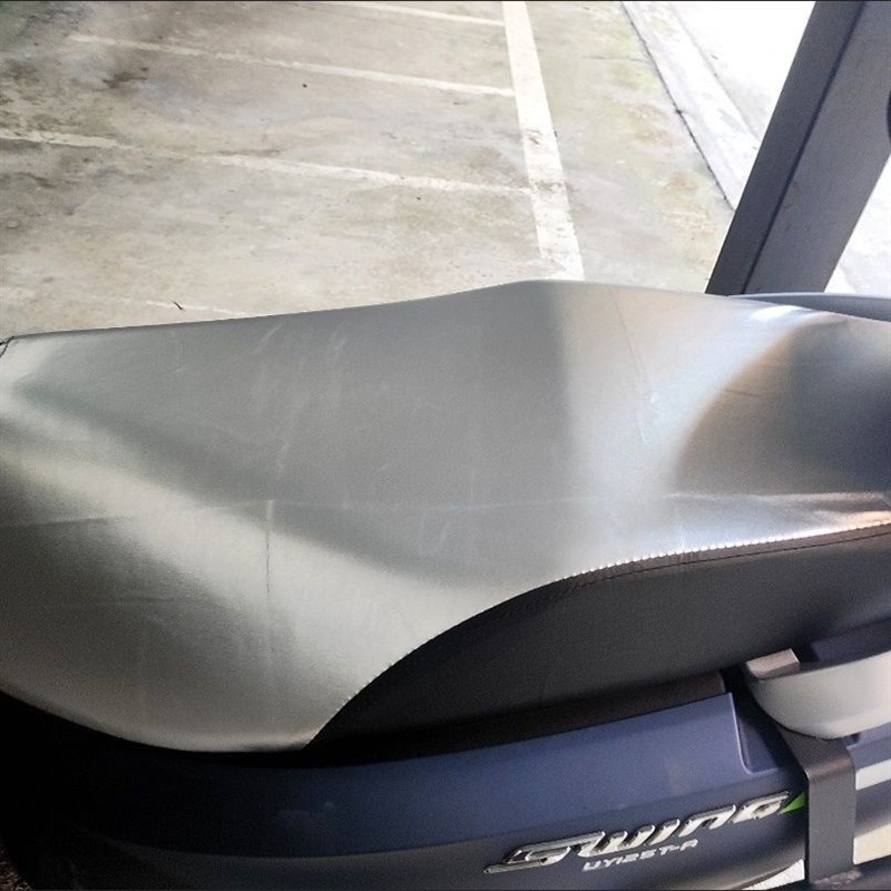 适用于轻骑铃木UY UU ue125T防水摩托车坐垫套防晒皮质座套改装