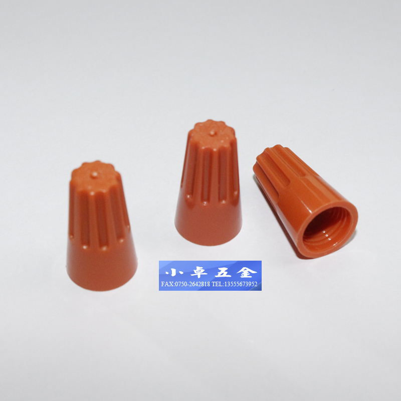 金笔接线帽P3弹簧螺式接线头螺旋式压线帽快速接线端子500个/包