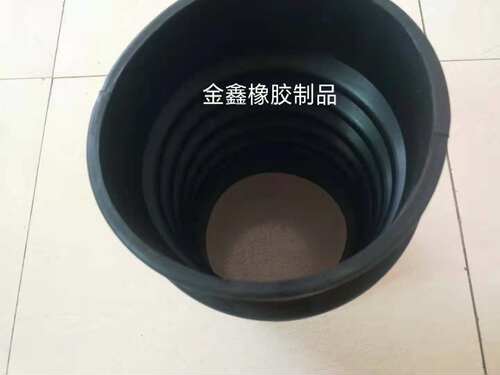 内径110 160 200mm橡胶波纹伸缩管桥梁改建pPvc管道排水软管耐酸