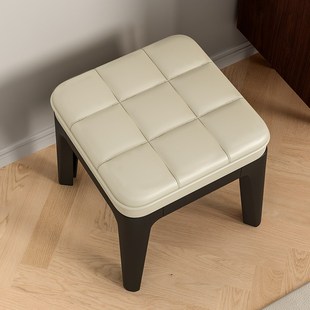 塑料软包凳子家用可叠放椅子加厚门口换鞋凳板凳简约餐厅备用餐椅