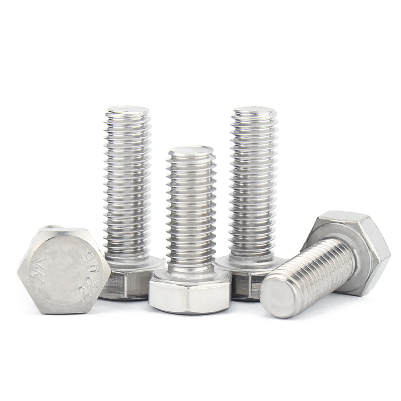 8.8级外六角螺丝2205双相不锈钢高强度加长螺栓M6M8M10M12M16-M20