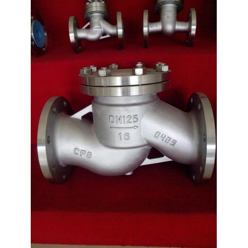 H41W-16P 304不锈钢升降式止回阀 不锈钢止回阀 止逆阀 单向阀