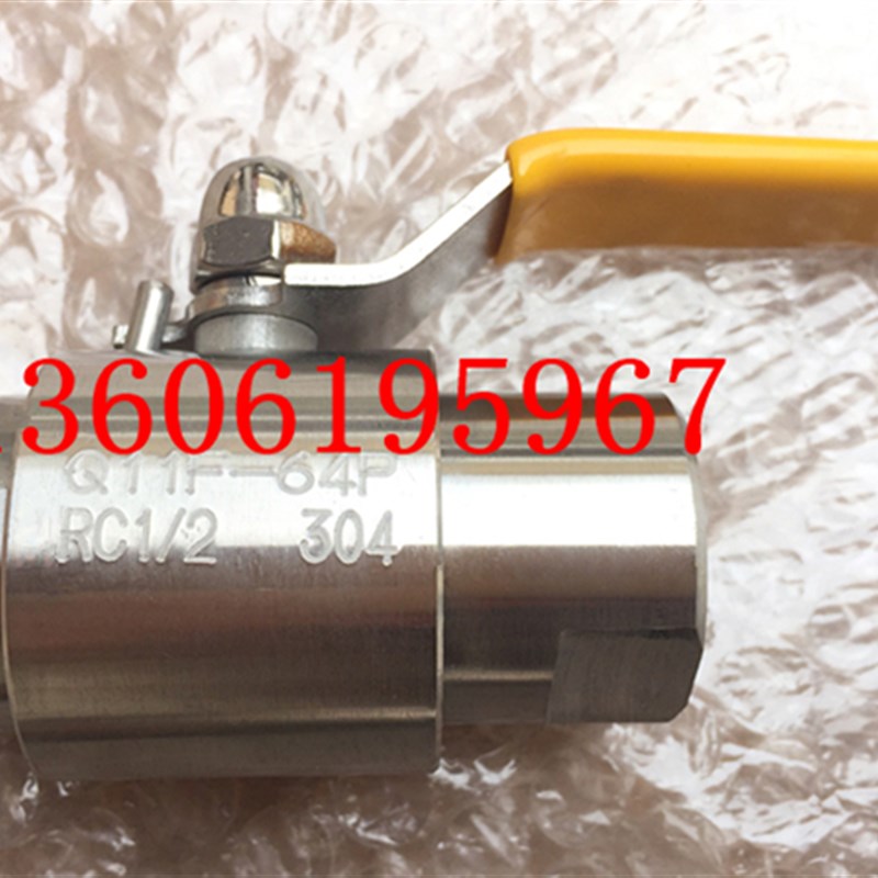 不锈钢内螺纹气源球阀Q11F-64P高压手动气源球阀DN15仪表气源球阀